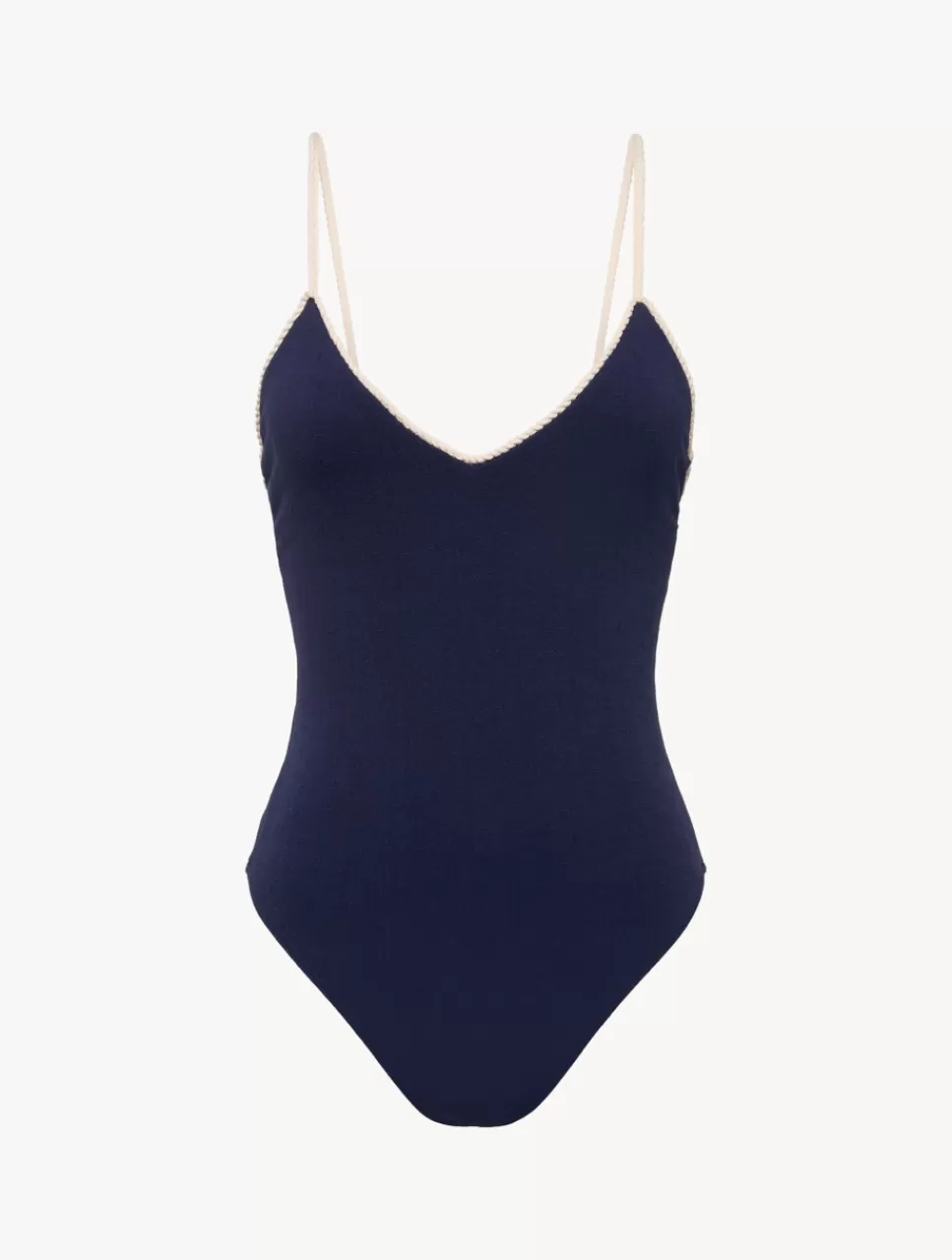 Online Costume Intero Navy Con Scollatura A V E Monogramma Costumi interi