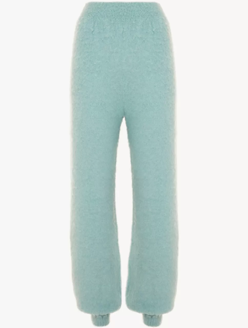Online Pantaloni In Misto Lana Di Alpaca Color Mandorla Loungewear
