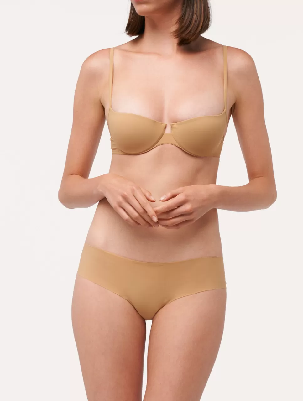 Discount Reggiseno A Balconcino Color Nudo Balconcino | Con ferretto