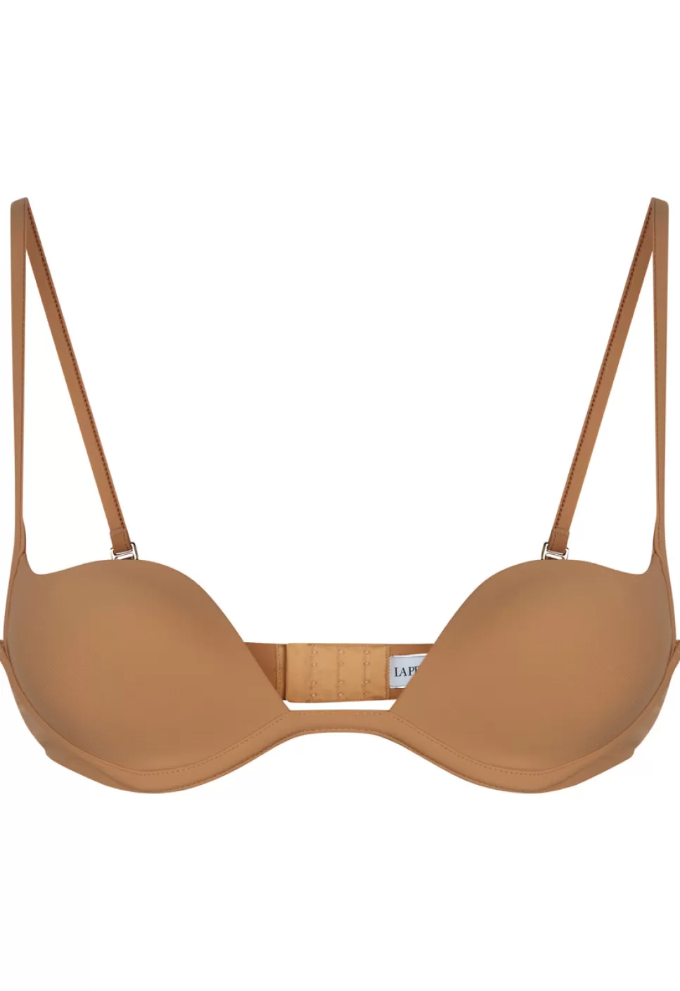 Discount Reggiseno Push-up Imbottito Senza Ferretto Color Amaretto Bralette | Imbottiti